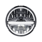 ULTRALIT - 20 High Power LED 5-3/4" Headlight With LED DRL/Position Light - Black