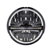 ULTRALIT - 20 High Power LED 5-3/4" Headlight With LED DRL/Position Light - Black
