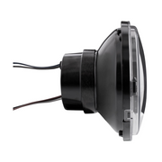 ULTRALIT - 20 High Power LED 5-3/4" Motorcycle Headlight With LED DRL/Position Light - Black