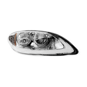 Chrome LED Headlight With LED Light Bar & Turn Signal For 2006-2017 International Prostar-Passenger