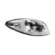 Chrome LED Headlight With LED Light Bar & Turn Signal For 2006-2017 International Prostar-Passenger