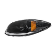Blackout LED Headlight With LED Light Bar & Turn Signal For 2006-2017 International Prostar-Driver