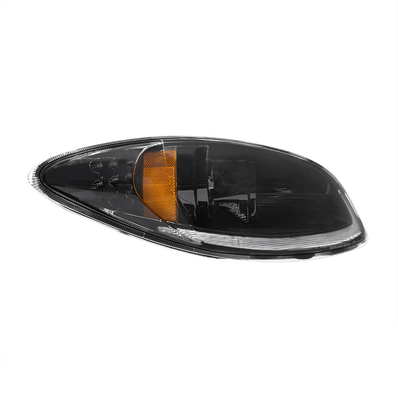 Blackout LED Headlight With LED Light Bar & Turn Signal For 2006-2017 International Prostar-Passenger