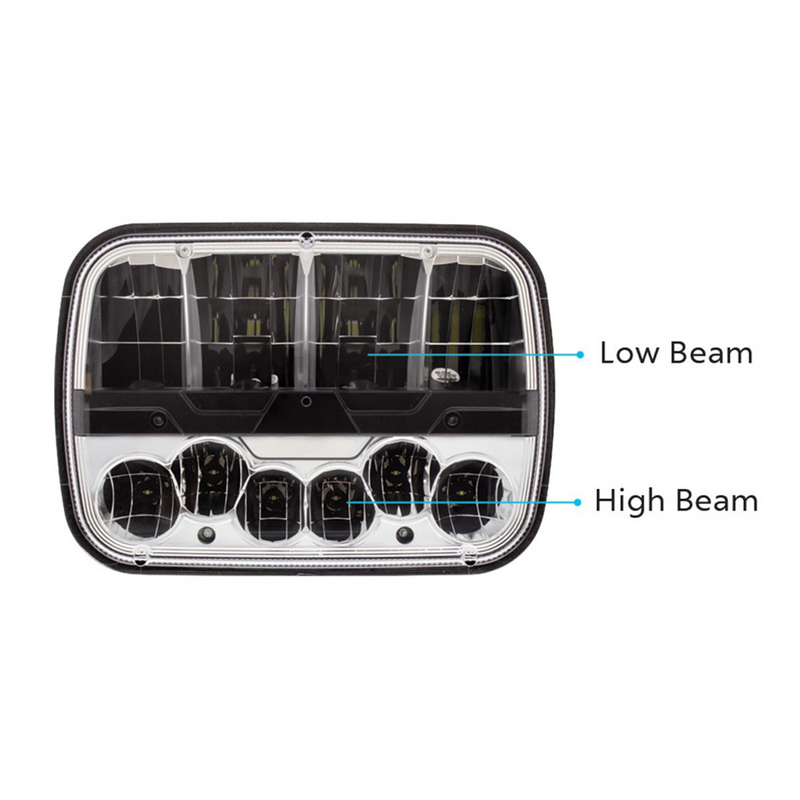 UP-31087 ULTRALIT - High Power LED 5" X 7" Headlight