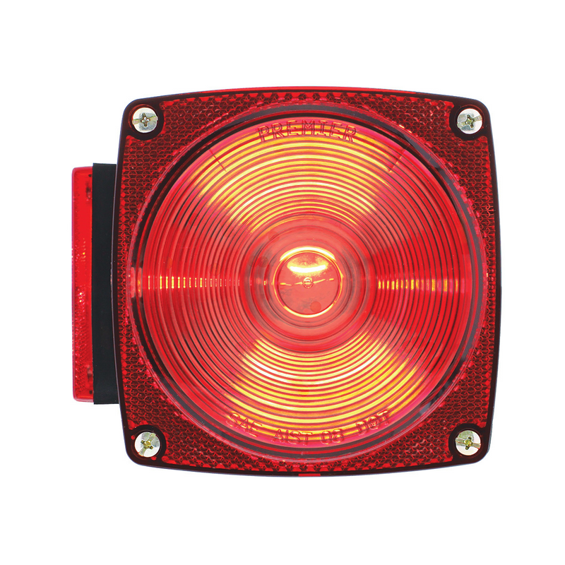 Under 80" Wide Combination Trailer Light With License Light (50 Pcs)