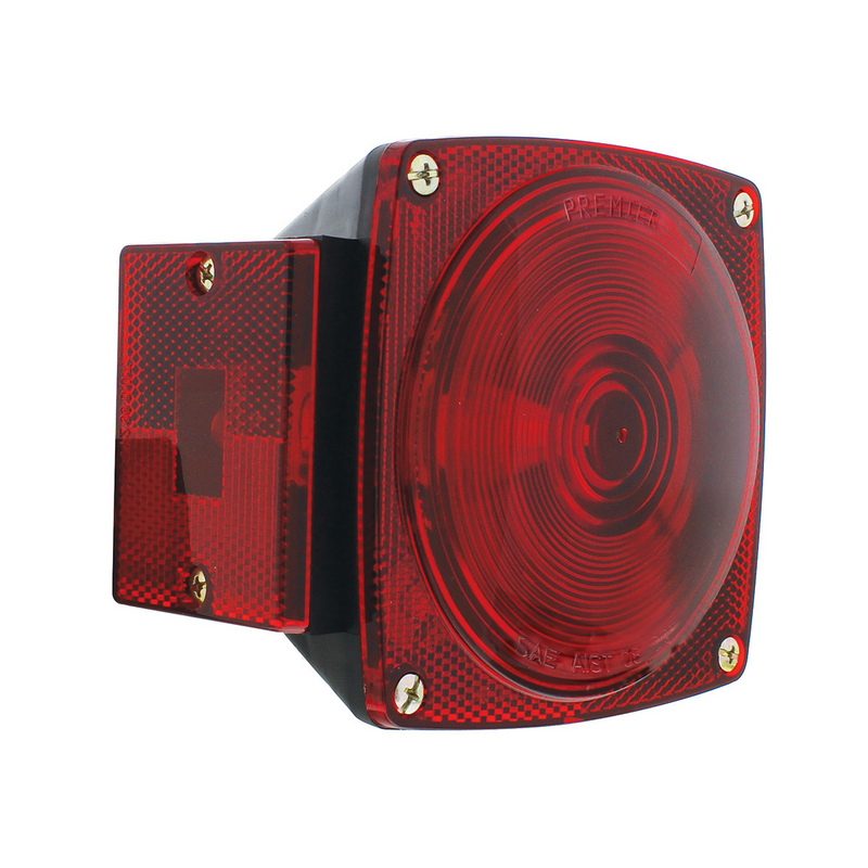 Under 80" Wide Combination Trailer Light With License Light (50 Pcs)