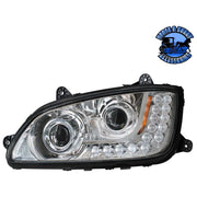 PROJECTION HEADLIGHT ASSEMBLY FOR 2007-2017 KENWORTH T660- PAIR HEADLIGHT Dark Slate Gray