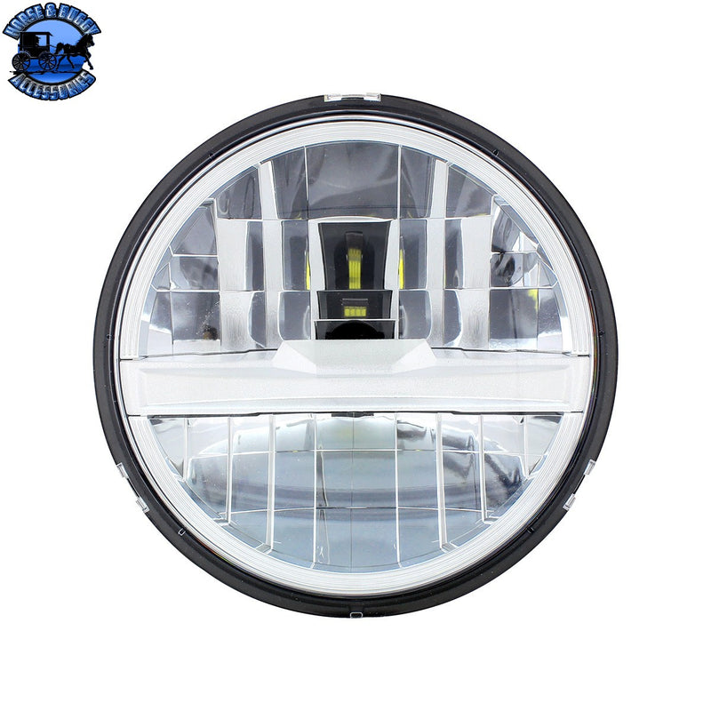 ULTRALIT - Faro delantero de 8 LED de alta potencia de 5-3/4" - Plata #31201