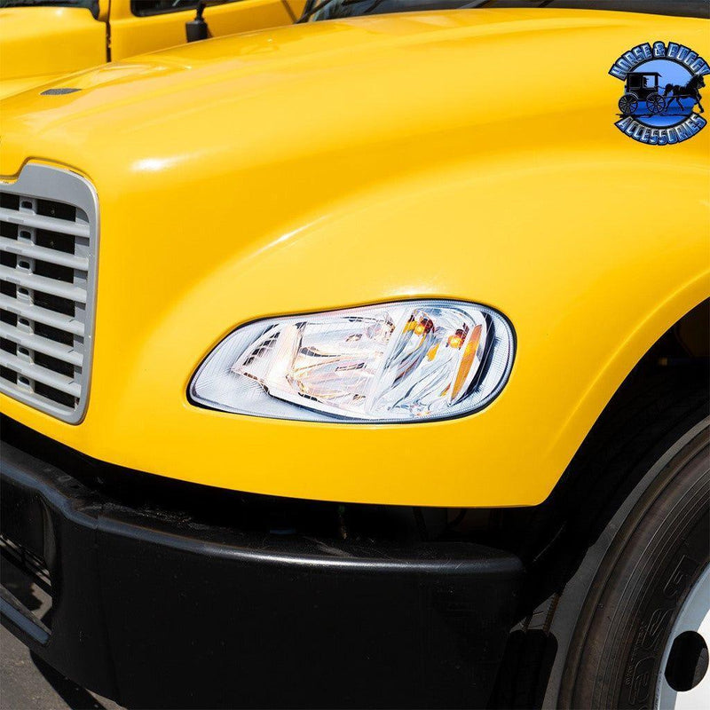 Headlight For 2002-2024 Freightliner M2 (Choose Side) HEADLIGHT DRIVER SIDE,PASSENGER SIDE Goldenrod