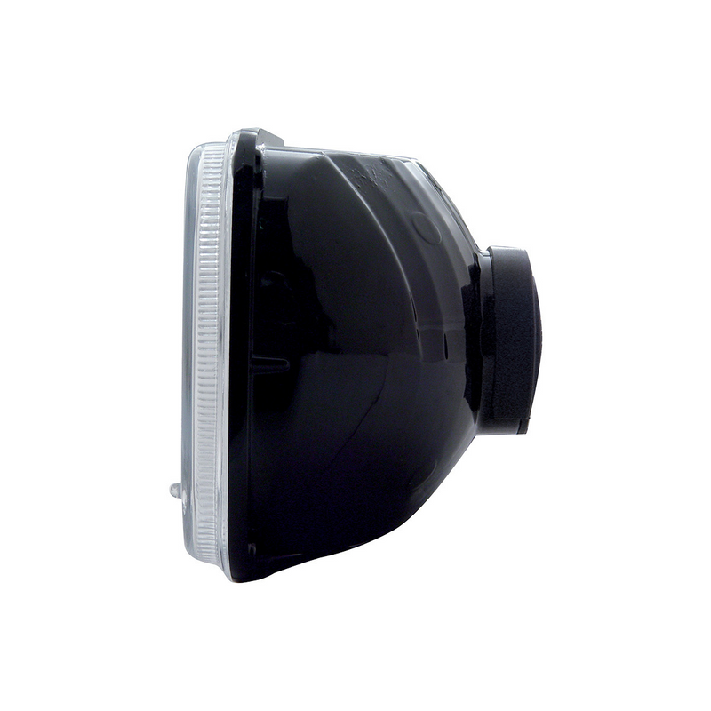 ULTRALIT - 5" X 7" Crystal Rectangular Headlight, Glass Lens