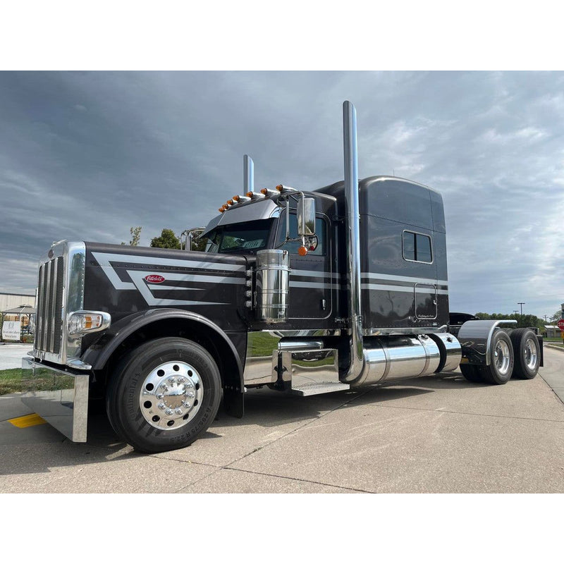 105A-060-1103 5"x60" Mitered Exhaust Stack EXHAUST Dark Gray