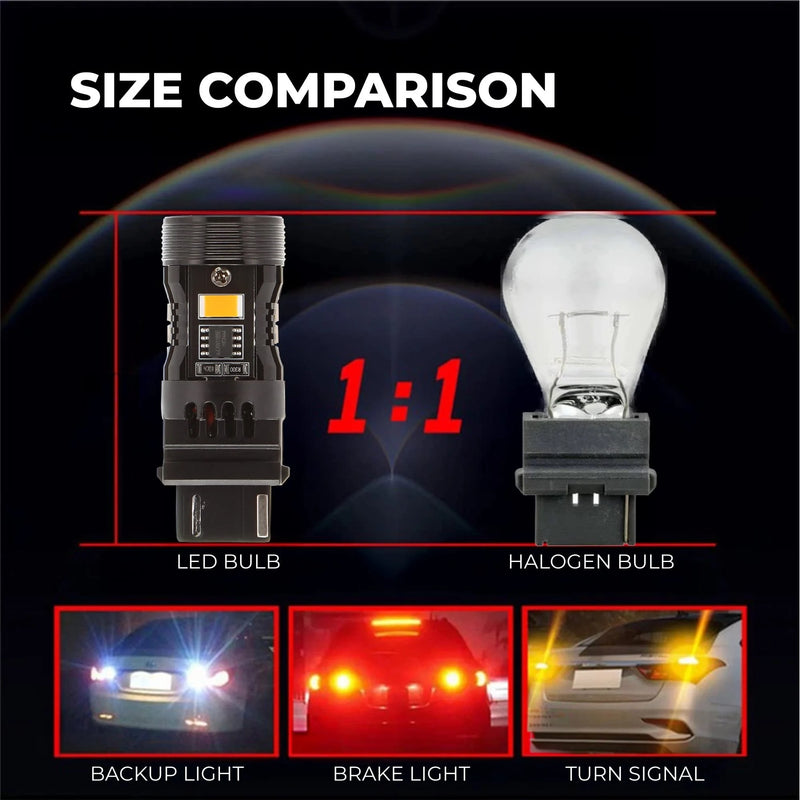 SB-3156-RXP-T 3156 CANbus LED Bulb - 28W - 2,500 Lumens - Red