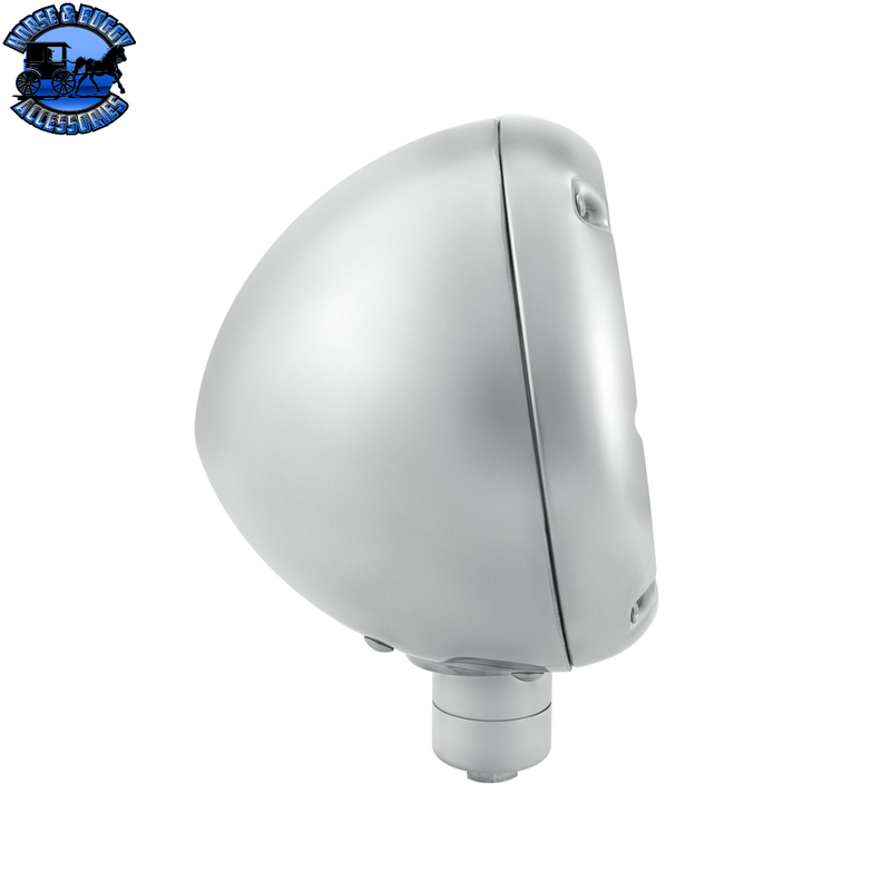 Headlight Assembly With 304 SS Housing & 20 LED Headlights W/LED Position Light For Peterbilt 359 (Choose Side)