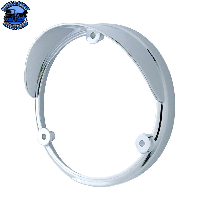 UP-32104 Round Double Face Light Bezel With Visor - Fits 38113 Series