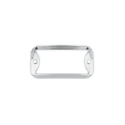UP-32112 Small Rectangular Light Bezel With Visor