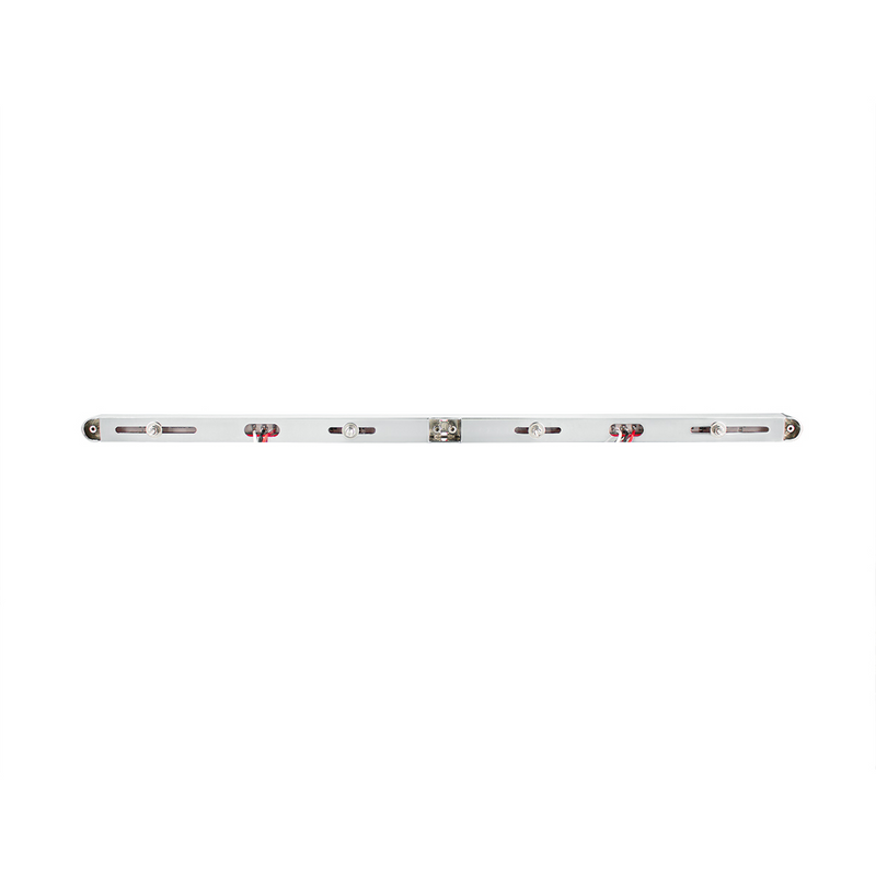 Dual 24 LED Dual Function 12" GloLight Bar With Bezel - Red LED/Red Lens