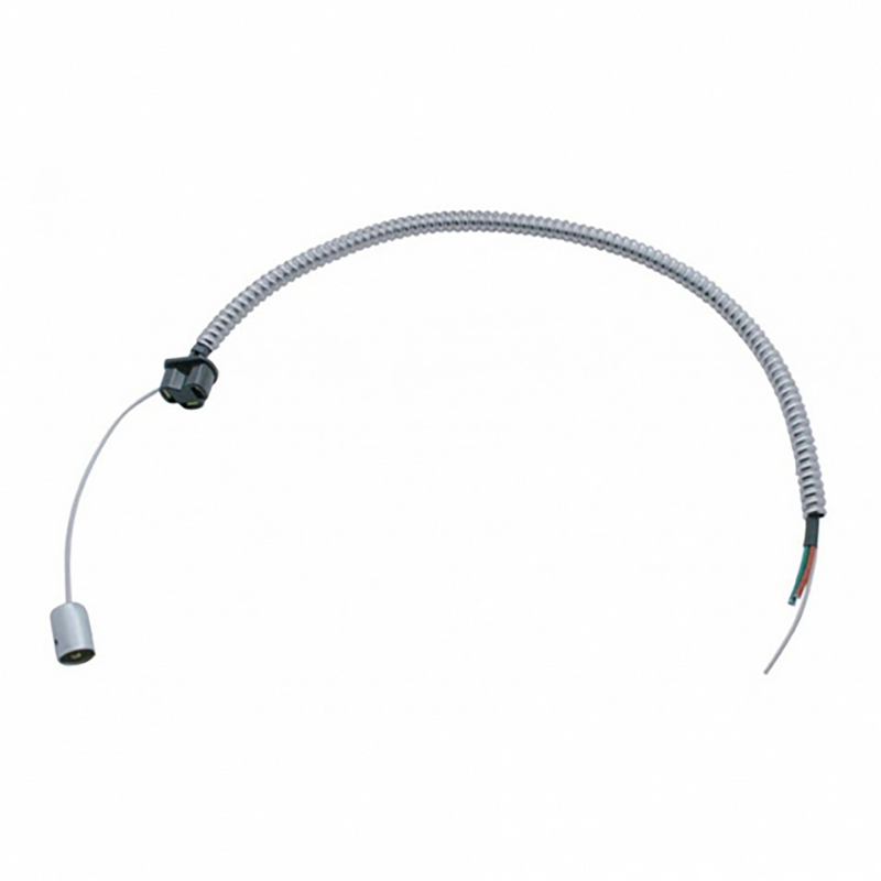 Chrome Guide 682-C Style Headlight Assembly W/LED Headlight & Dual Color Position Light - R/H (Horizontal Moun