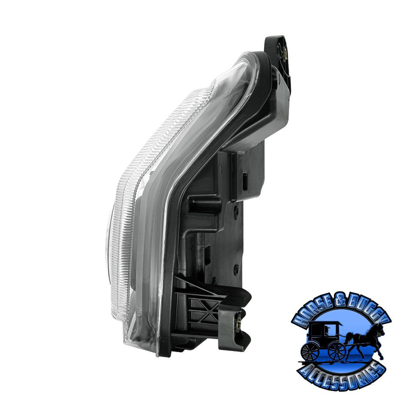 High Power LED Headlight With LED Turn Signal & Light Bar For 2015-2025 Kenworth T880 (Choose Side) (Choose Color) HEADLIGHT Driver / Black,Driver / Chrome,Passenger / Black,Passenger / Chrome Dark Slate Gray