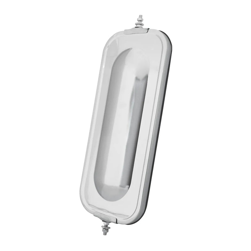 33101 SS 7" X 16" WEST COAST MIRROR, BUBBLE BACK Light Gray