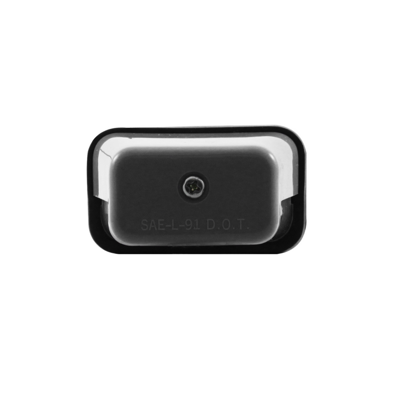 Gray Rectangular License Light