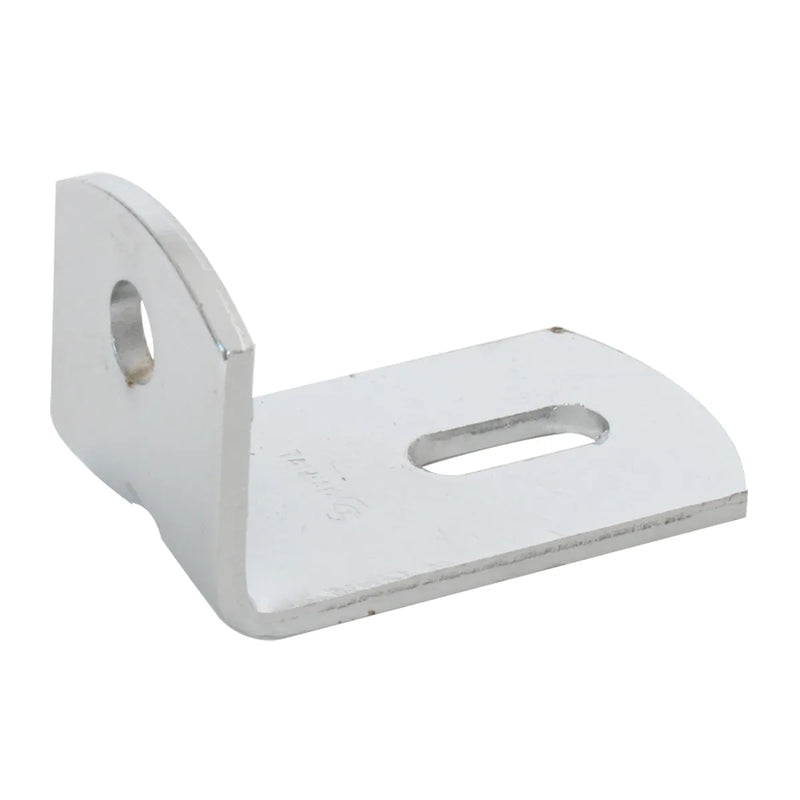 33165BP 2"x1"x1-1/4" S.S. L MIRROR BRACKET Light Gray