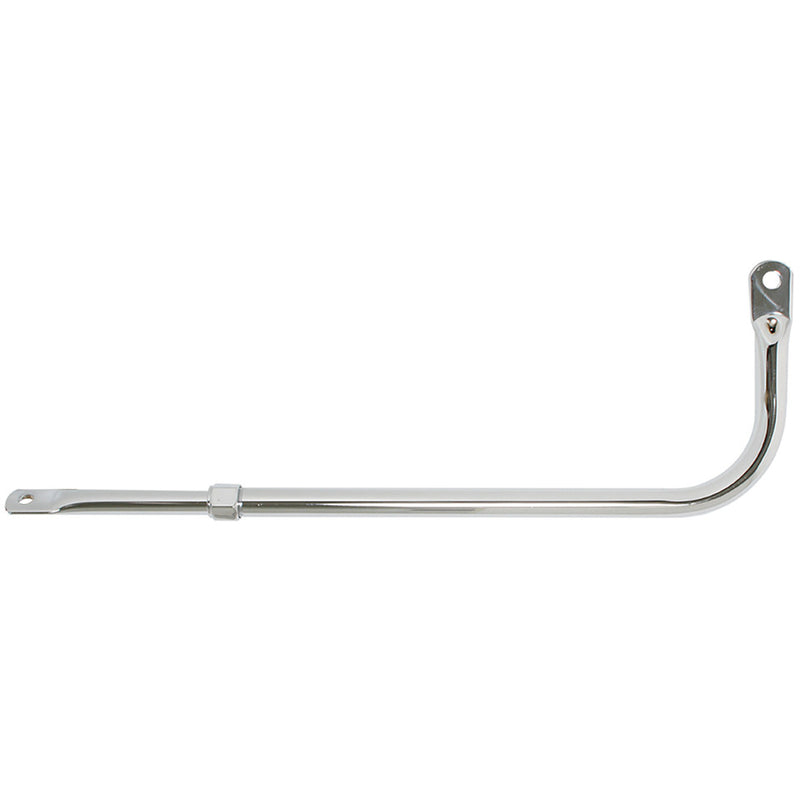 33221BP SS 16"-25" 90 DEGREE BENT ADJUSTABLE TUBE ARM Light Gray