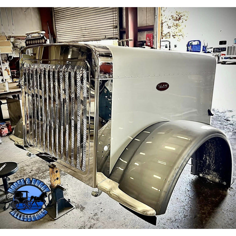 #pft-gf-389-ss (oval hole) 12 gauge 389/388 grill surround conversion to 379 grill kit grill surround Gray