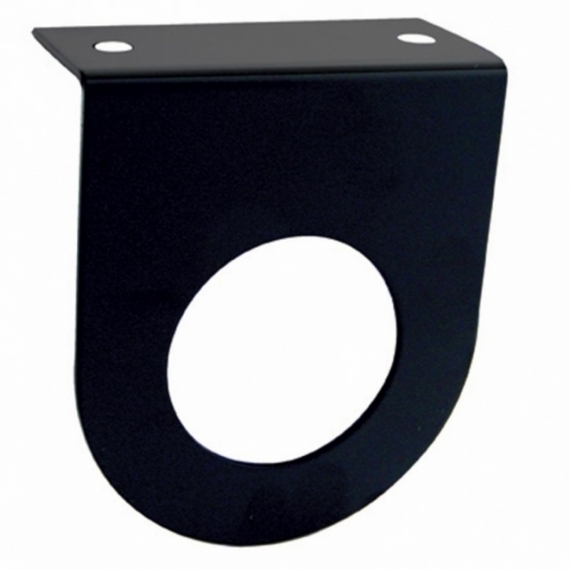 UP-34001 2" Black Light Bracket With Flange - 1 Hole