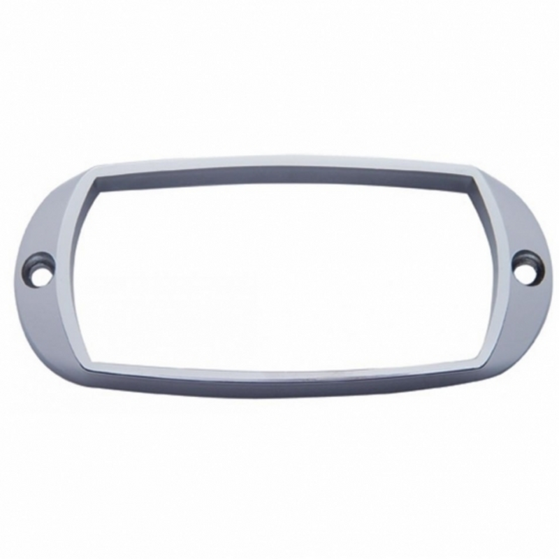 Chrome Rectangular Bezel For Tiger Eye Light (Clearance/Marker)