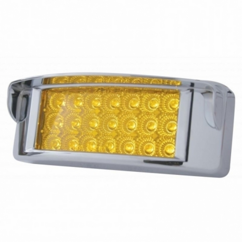 Rectangular Light Bezel With Visor