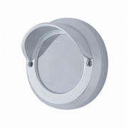 UP-34071 2'' Chrome Plastic Mirror Light Bezel With Visor