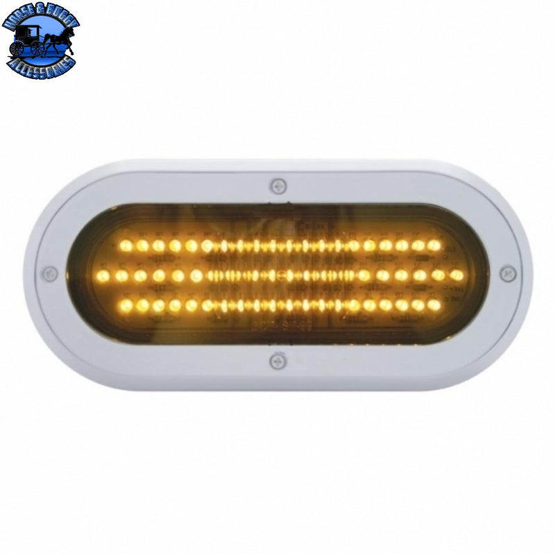 6" Oval Mirror light Bezel