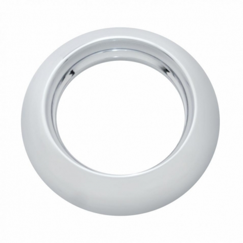 UP-34081 2" Chrome Twist-On Light Bezel - Vintage Design