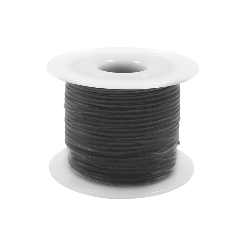 UP-34119 100' Long Primary Wire Roll - Black