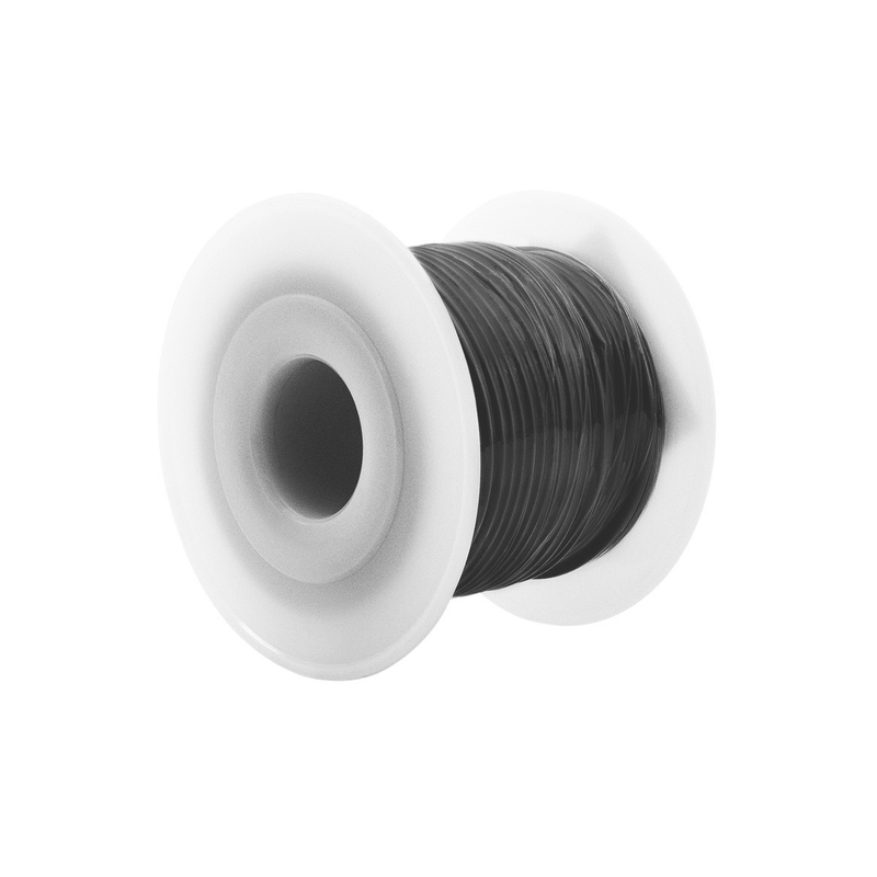 UP-34119 100' Long Primary Wire Roll - Black