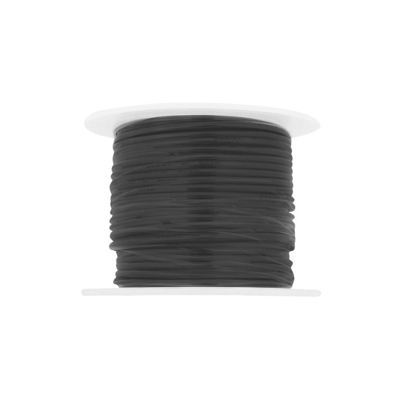 UP-34119 100' Long Primary Wire Roll - Black