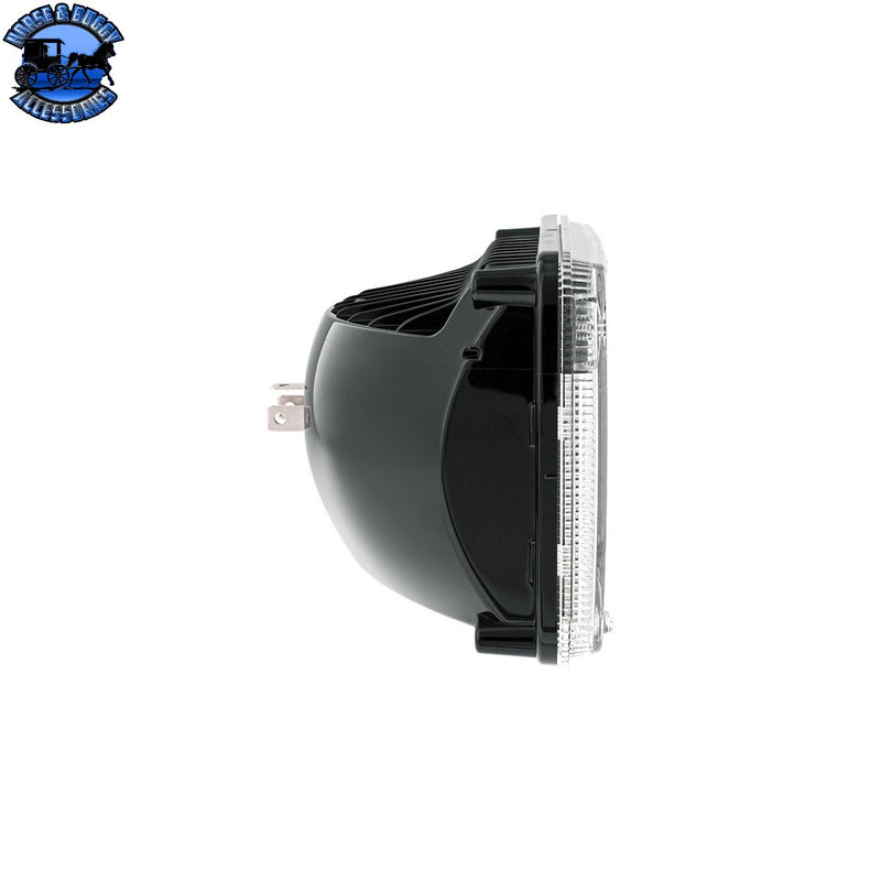 UP-34135 ULTRALIT - Heated 4" X 6" LED Headlight With Polycarbonate Lens & Housing - Low Beam