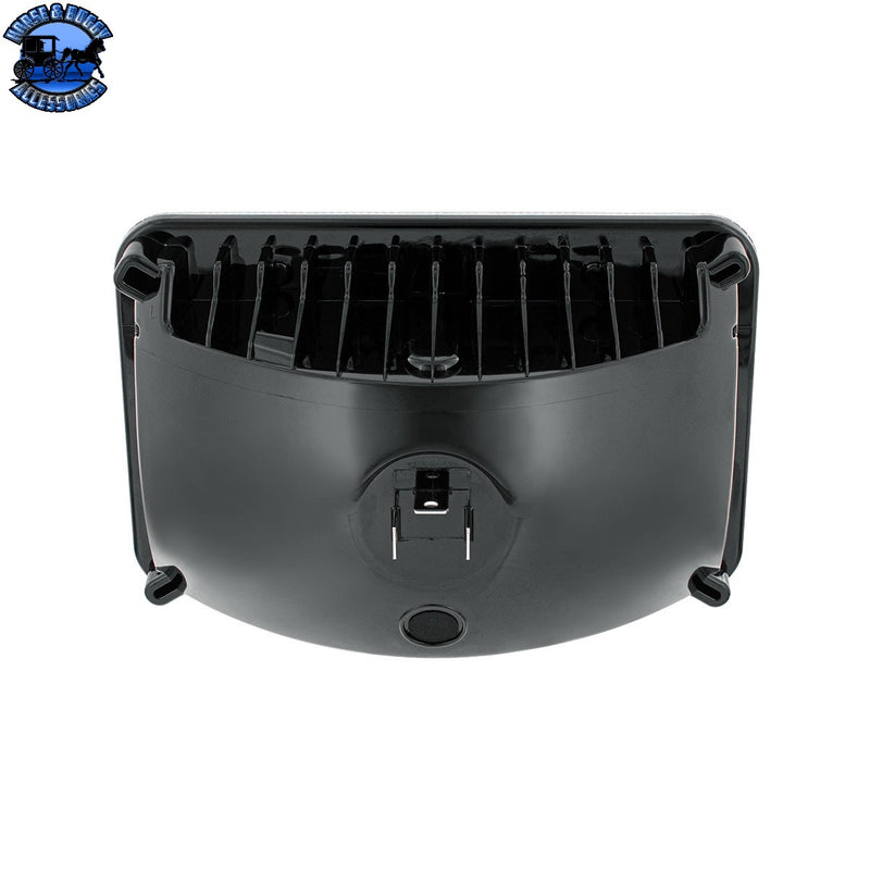 UP-34135 ULTRALIT - Heated 4" X 6" LED Headlight With Polycarbonate Lens & Housing - Low Beam