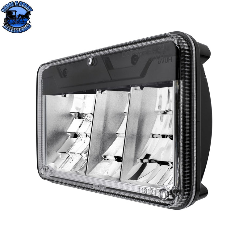 UP-34139 ULTRALIT-8 High Power LED 4" X 6" Headlight