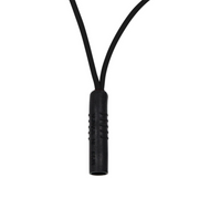 0.180" Female Plug Black Wire Harness With 50 Plugs-12" Lead (Bulk)