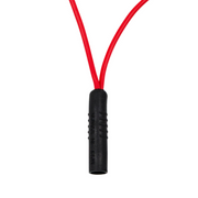 0.180" Female Plug Red Wire Harness With 50 Plugs-12" Lead (Bulk)