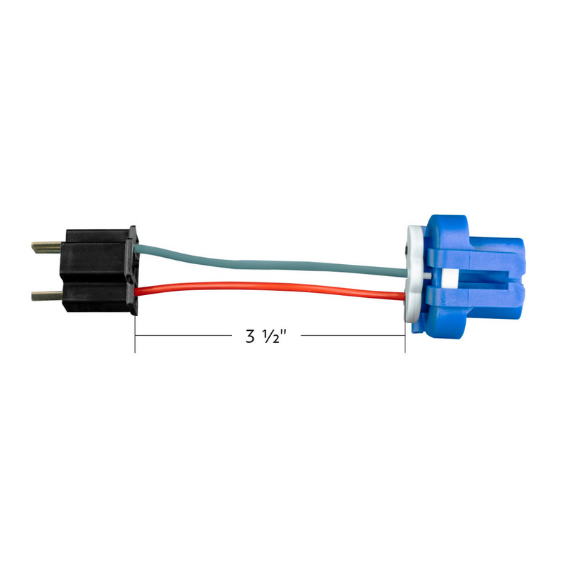 9007 to H4651 2-Pin Bulb Conversion Adapter Plug