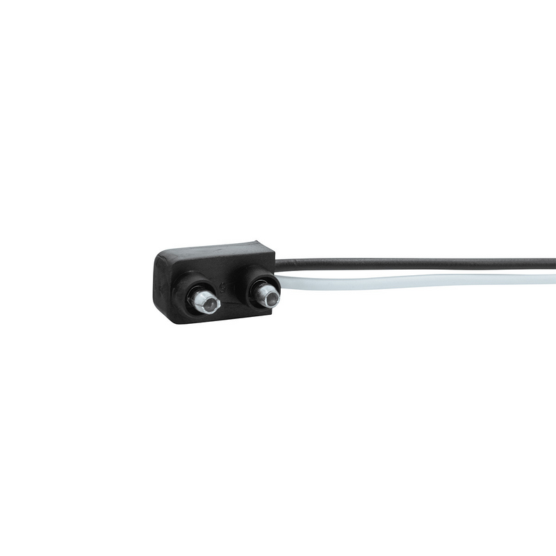Cable flexible de 2 cables con enchufe de 2 clavijas - Cable de 12" (al por menor)