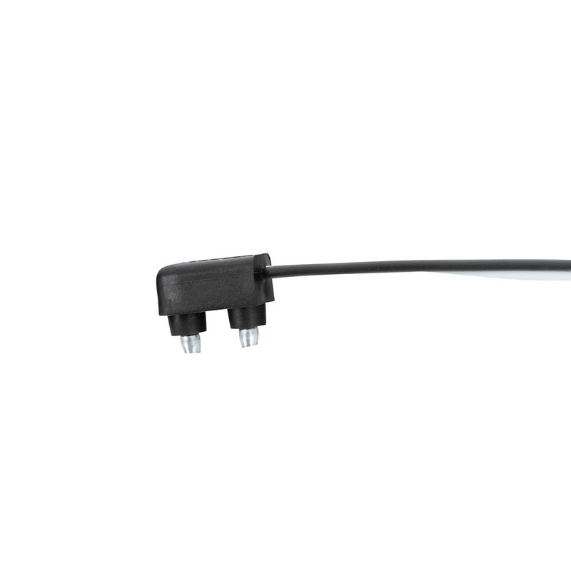 Cable flexible de 2 cables con enchufe de 2 clavijas - Cable de 12" (al por menor)