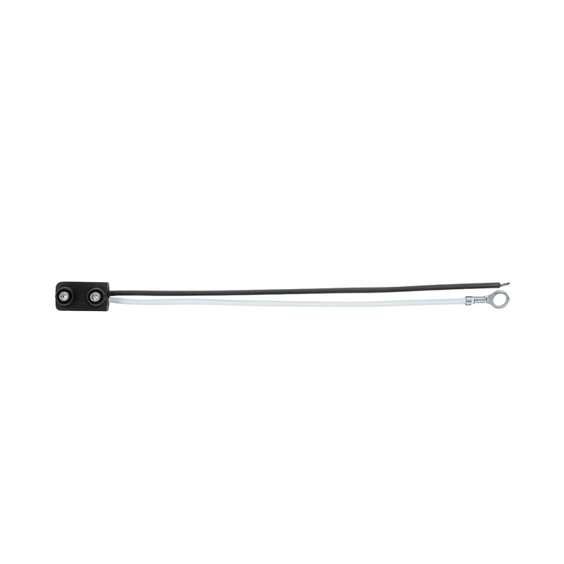 2 Wire Pigtail With 2 Prong Plug - 6" Lead (50-Pack)