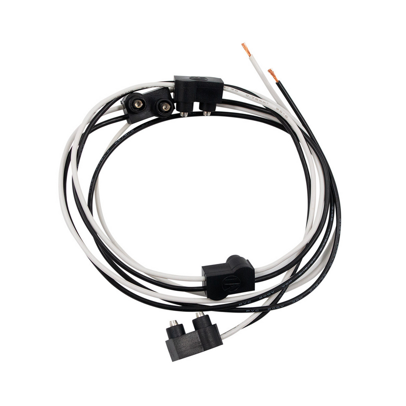 UP-34223 2 Prong Plug Wiring Harness With 4 Plugs & 7" Lead (Bulk)