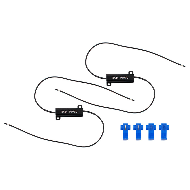 Load Resistor Kit Solves LED Issue - 50 Watt/6 Ohm - Competition Series