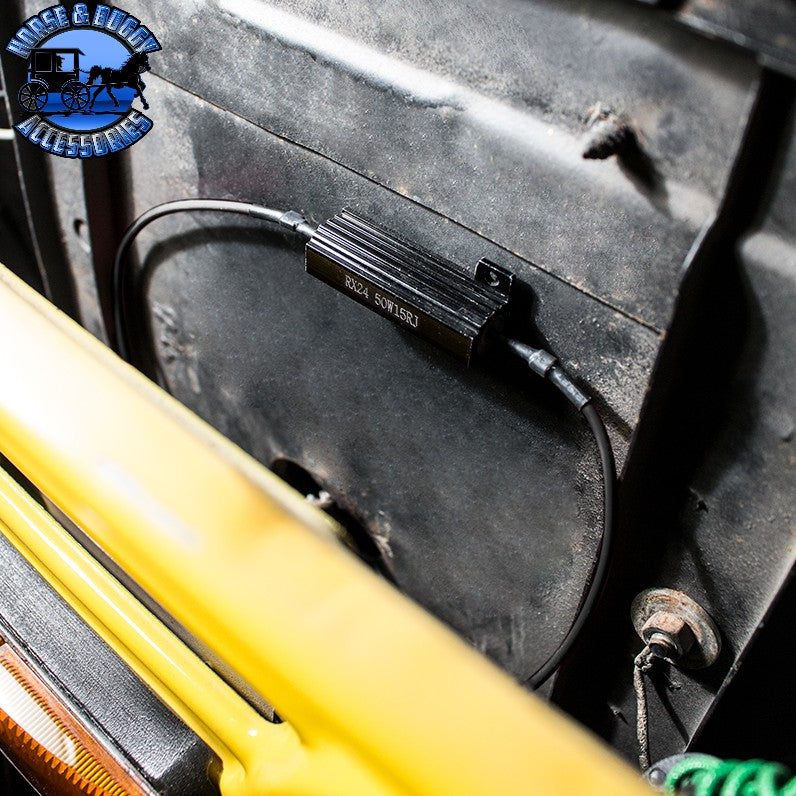 UP-34237 Load Resistor Kit Solves LED Issue (FOR HEADLIGHTS) - 50 Watt/15 Ohm - Competition Series