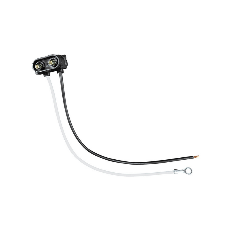 2 Wire Pigtail With 2 Prong Plug-6" Lead (20 Pcs)