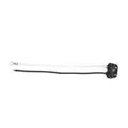 2 Wire Pigtail With 2 Prong Plug-6" Lead (20 Pcs)